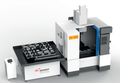 Automatic quick change side feed CNC four pallet changers