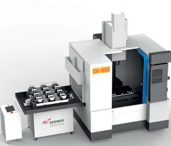 Automatic quick change side feed CNC pallet changers